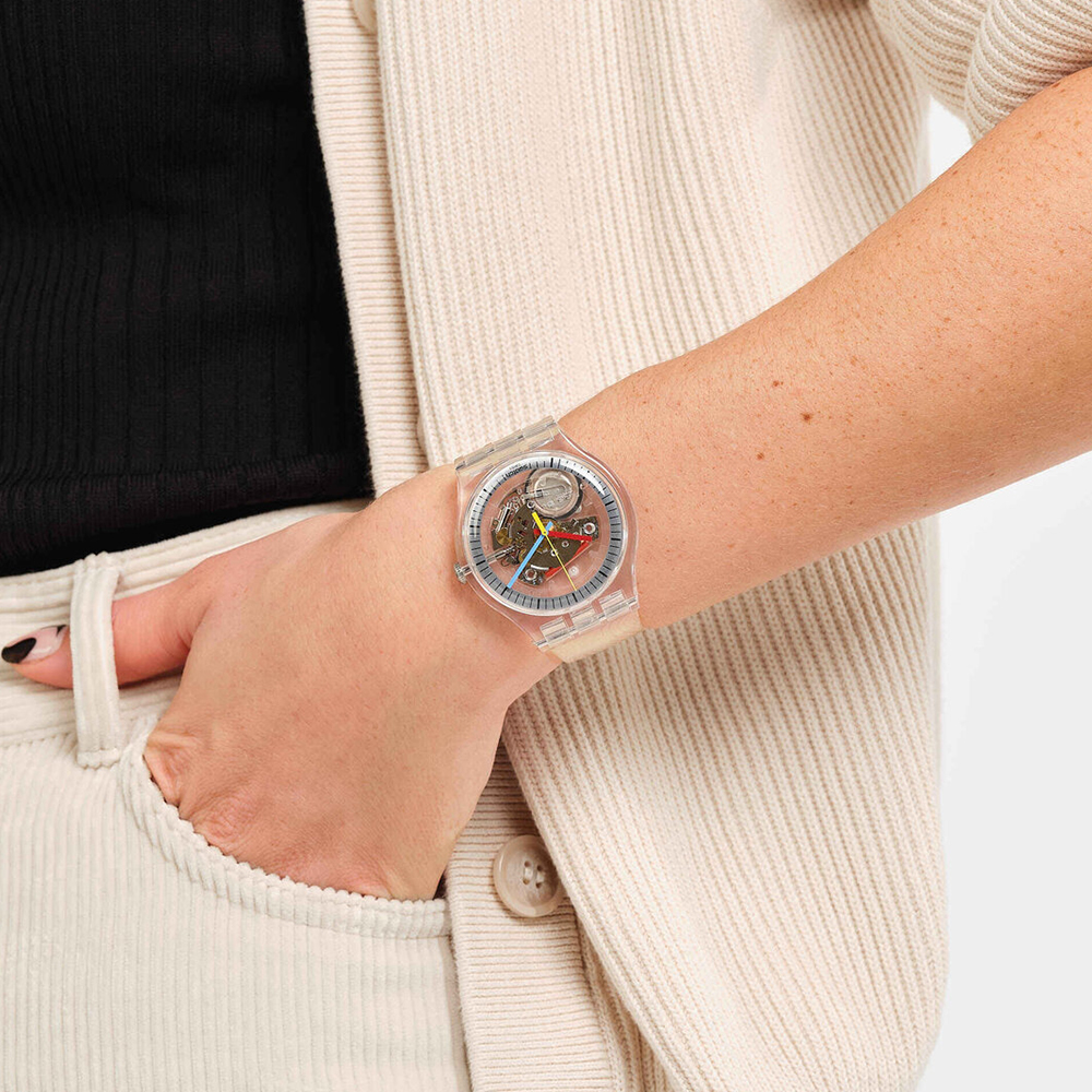 SWATCH CLEARLY NEW GENT - slika 2